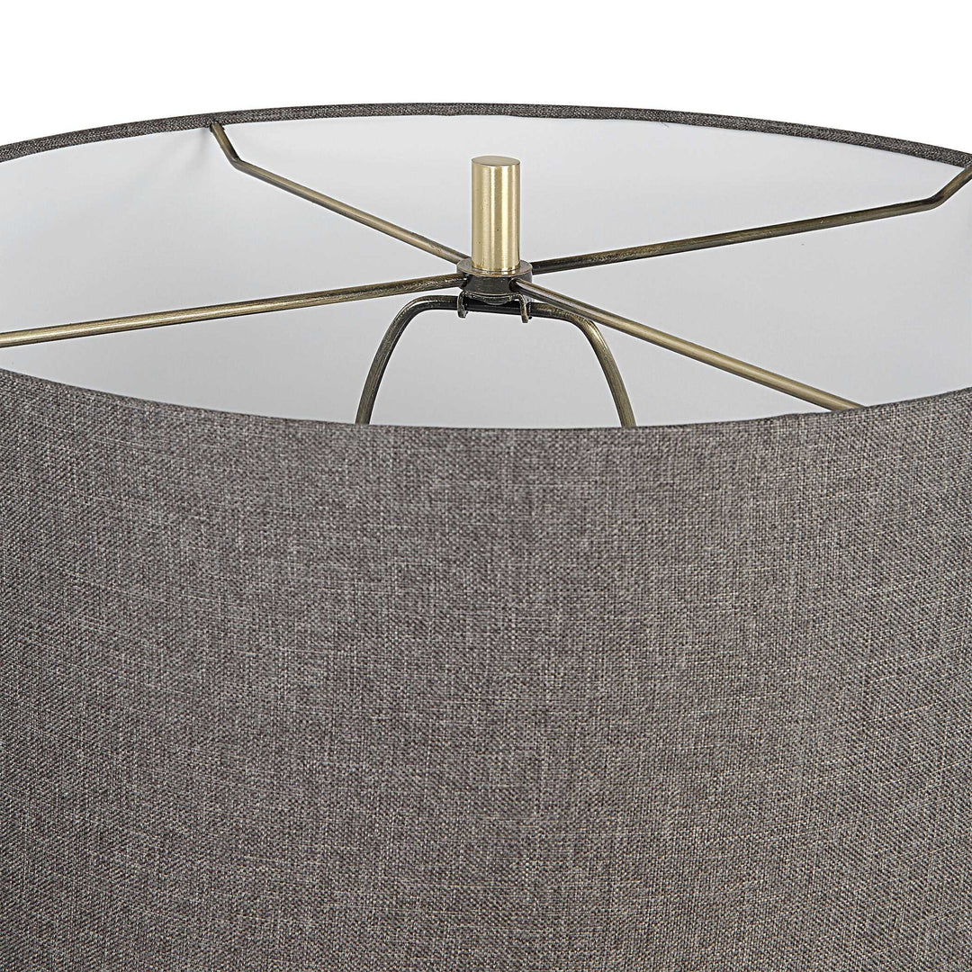 Citadel - Marble Table Lamp - White
