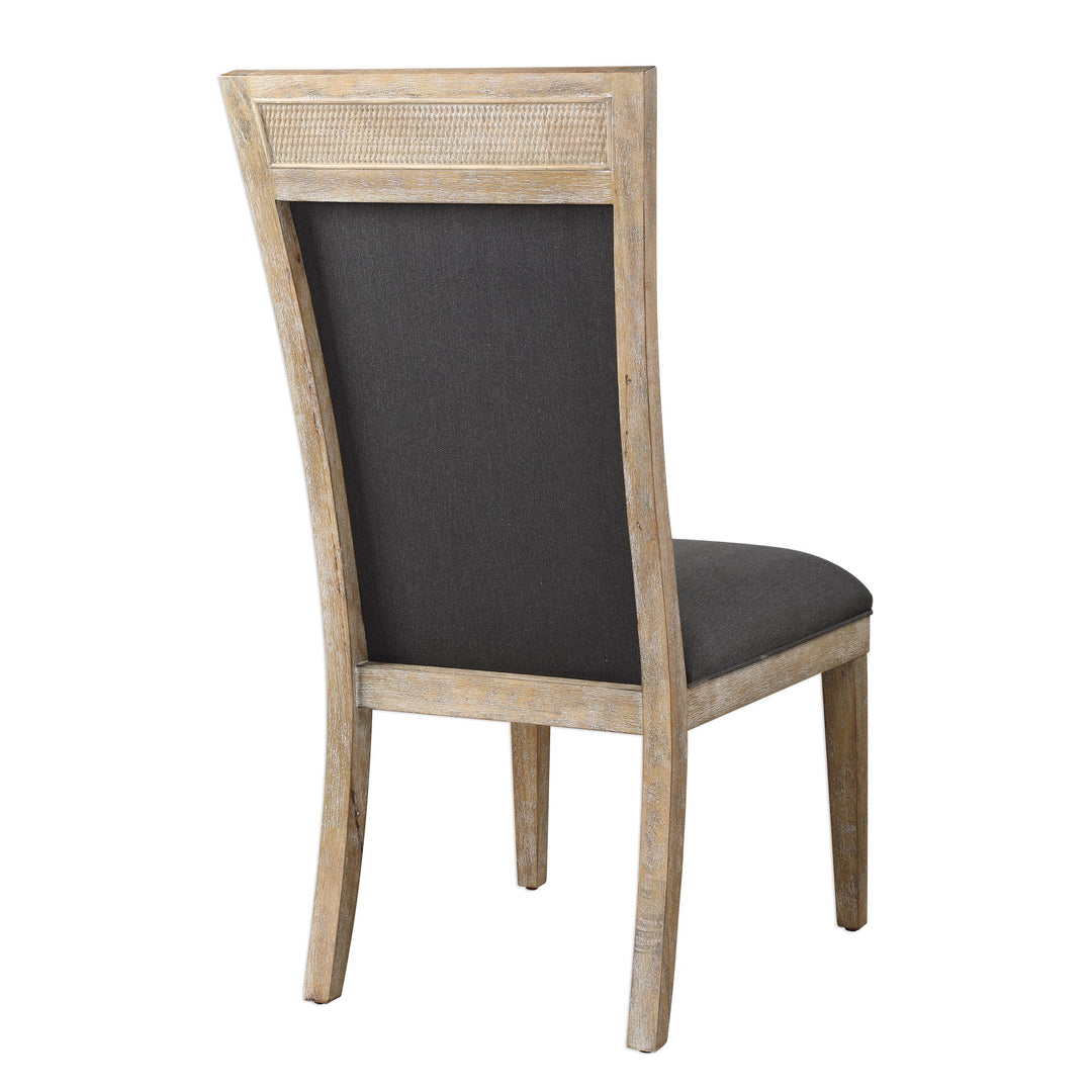 Encore - Armless Chair - Dark Gray