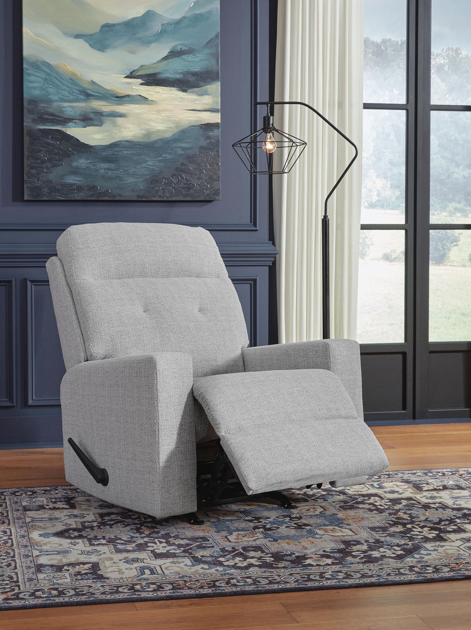 Skillins - Rocker Recliner - Stone