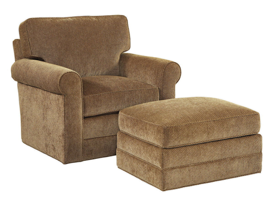 Lexington Upholstery - Clifton Swivel Chair - Light Brown