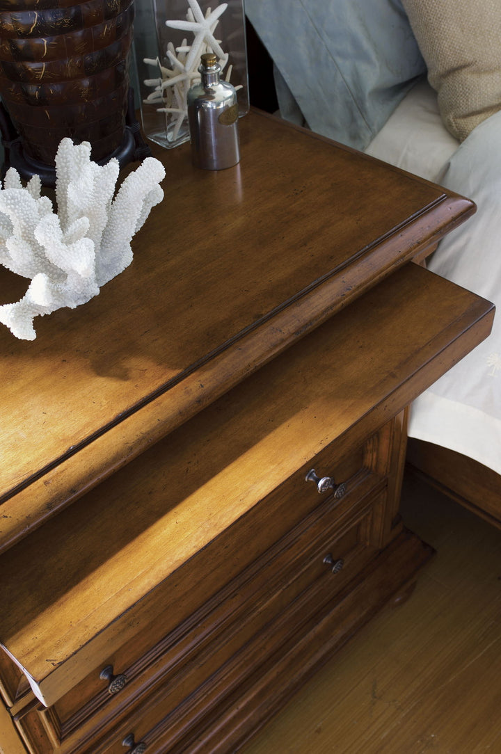 Island Estate - Martinique Nightstand - Dark Brown