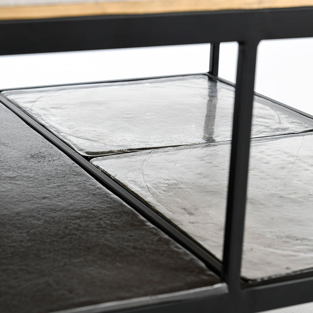 Remmy - Coffee Table - Bronze & Black