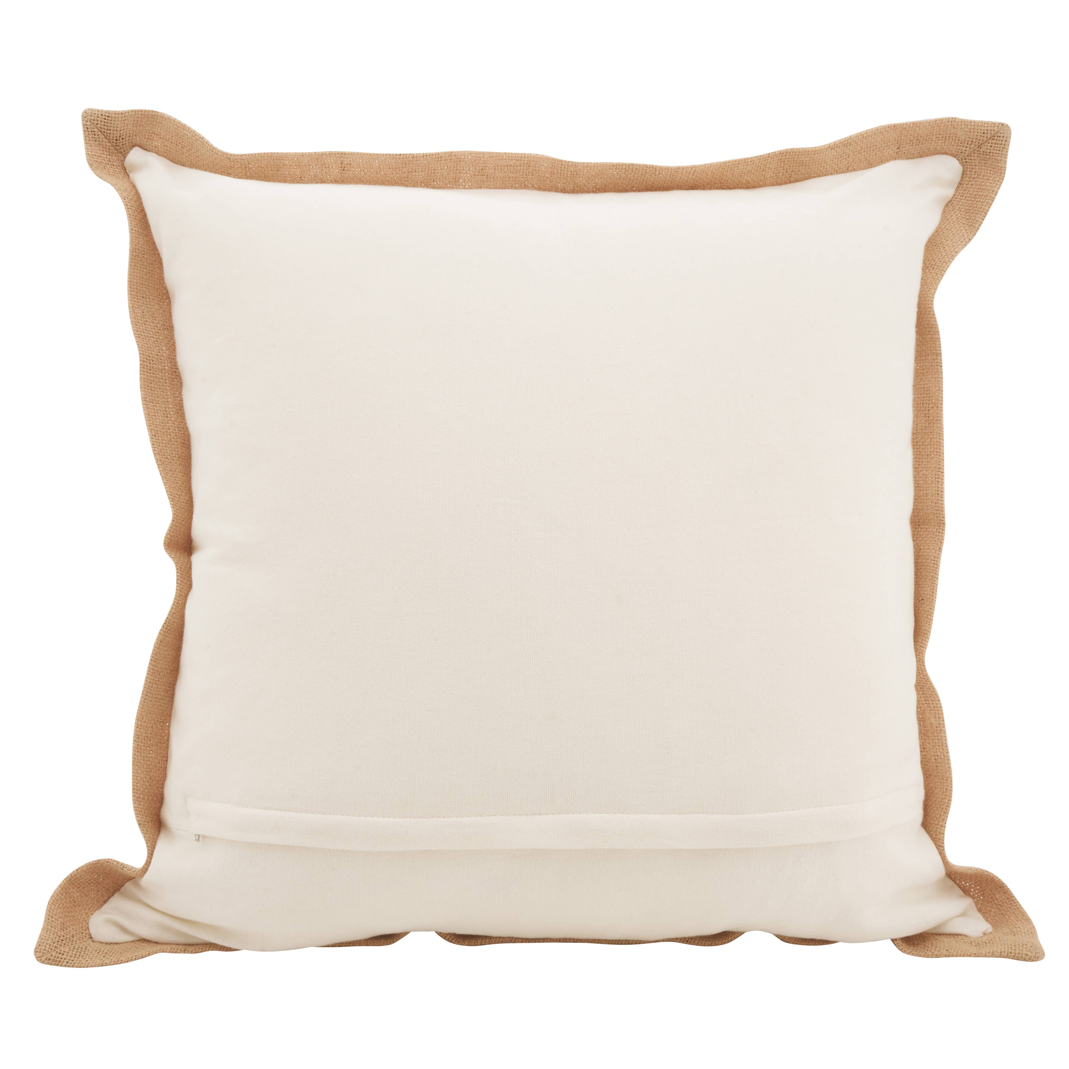 Sea Turtle Pillow - Down Filled: 20" / Navy Blue / Down Insert