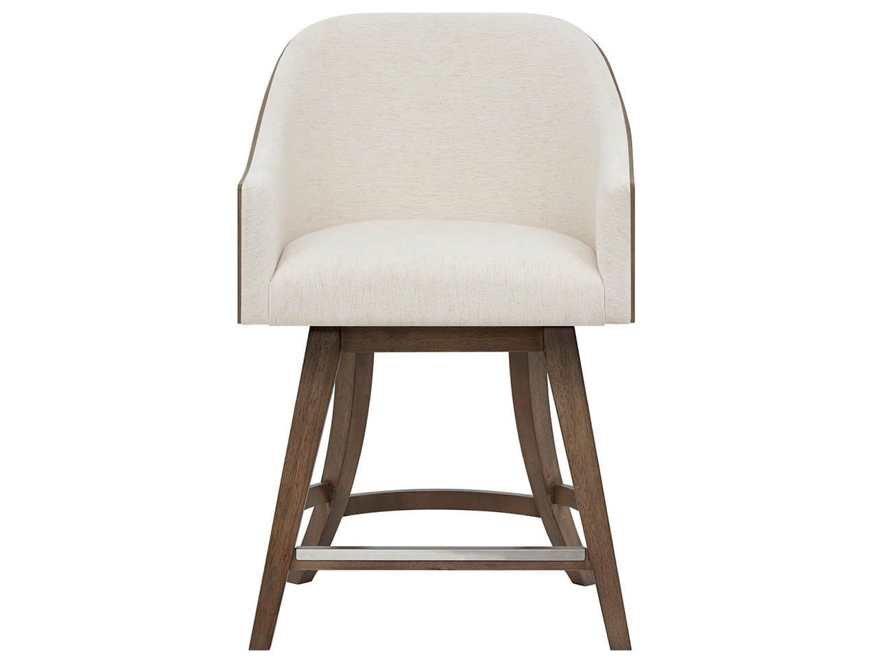Modern - Swivel Counter Chair - Haze / Levi Oyster