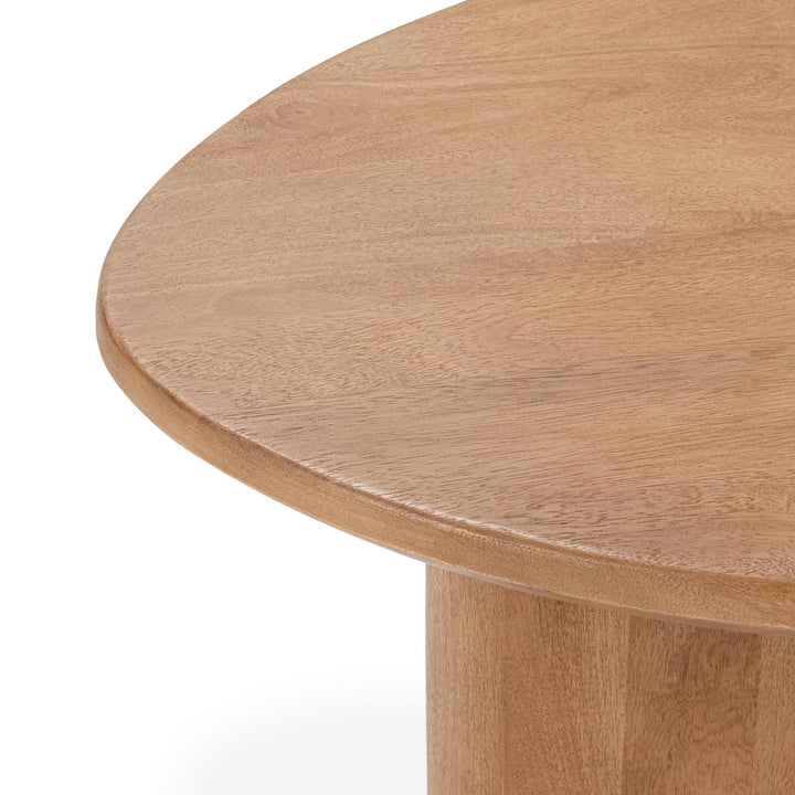 Montego - Oval Coffee Table - Natural Maple