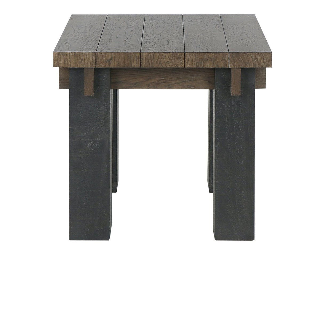 Duncan - End Table - Driftwood Black