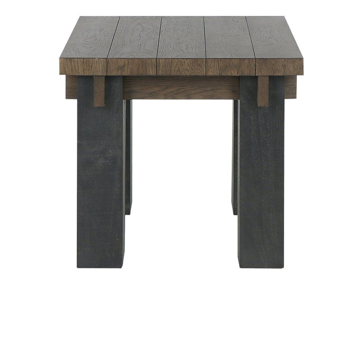 Duncan - End Table - Driftwood Black