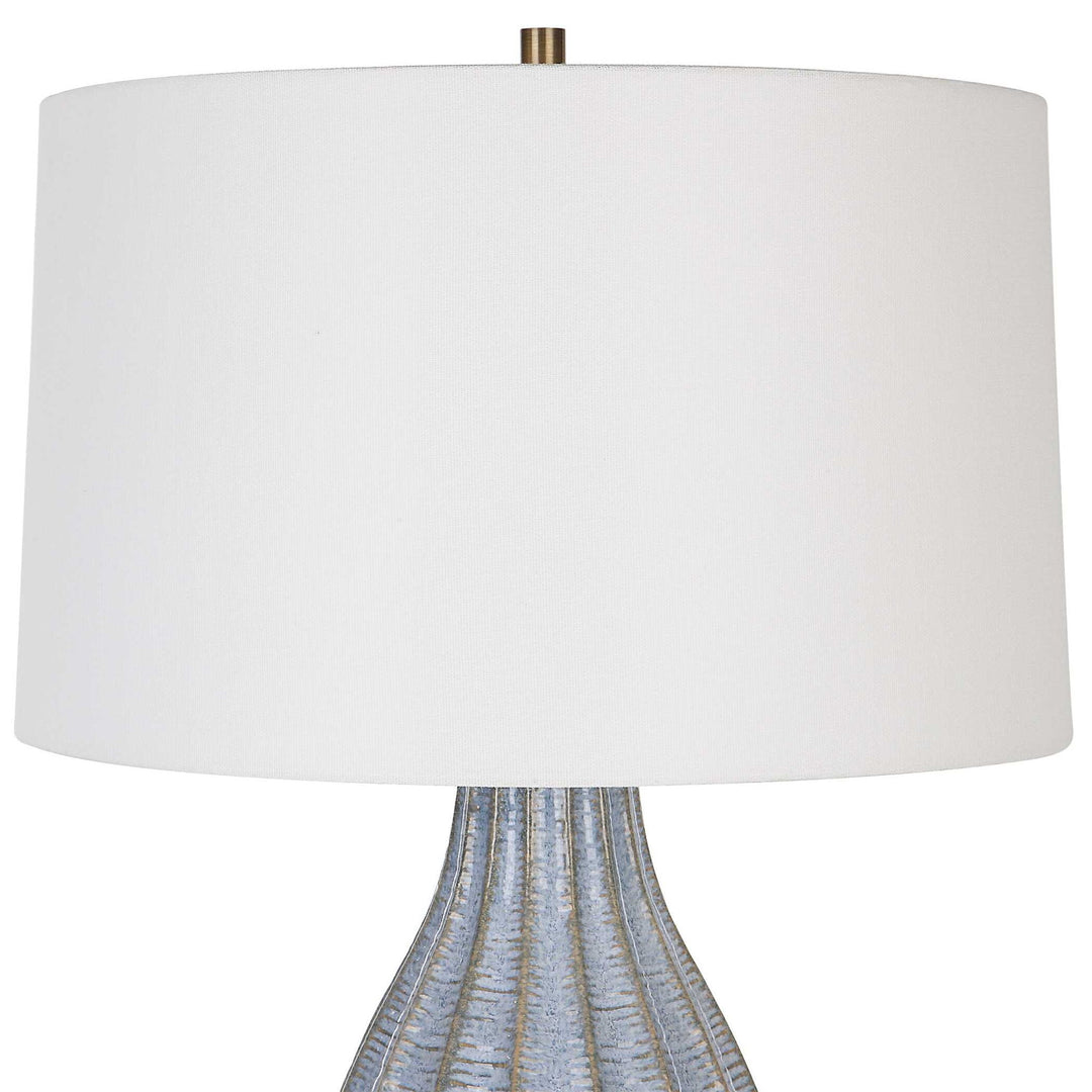 Veston - Blue Glaze Table Lamp