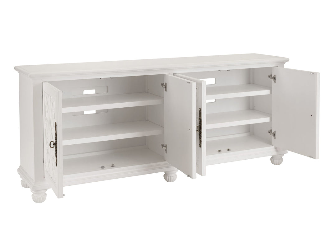 Villa Blanca - Catalonia Media Console - White