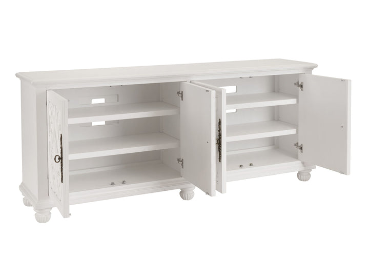 Villa Blanca - Catalonia Media Console - White