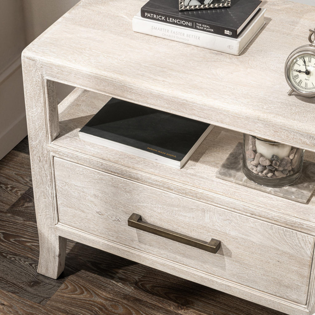 Westmont - 1 Drawers Nightstand - White