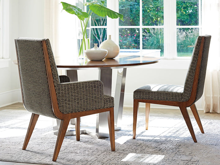 Kitano - Mandara Round Dining Table - Dark Brown