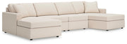 Modmax - U-Shaped Sectional - Oyster