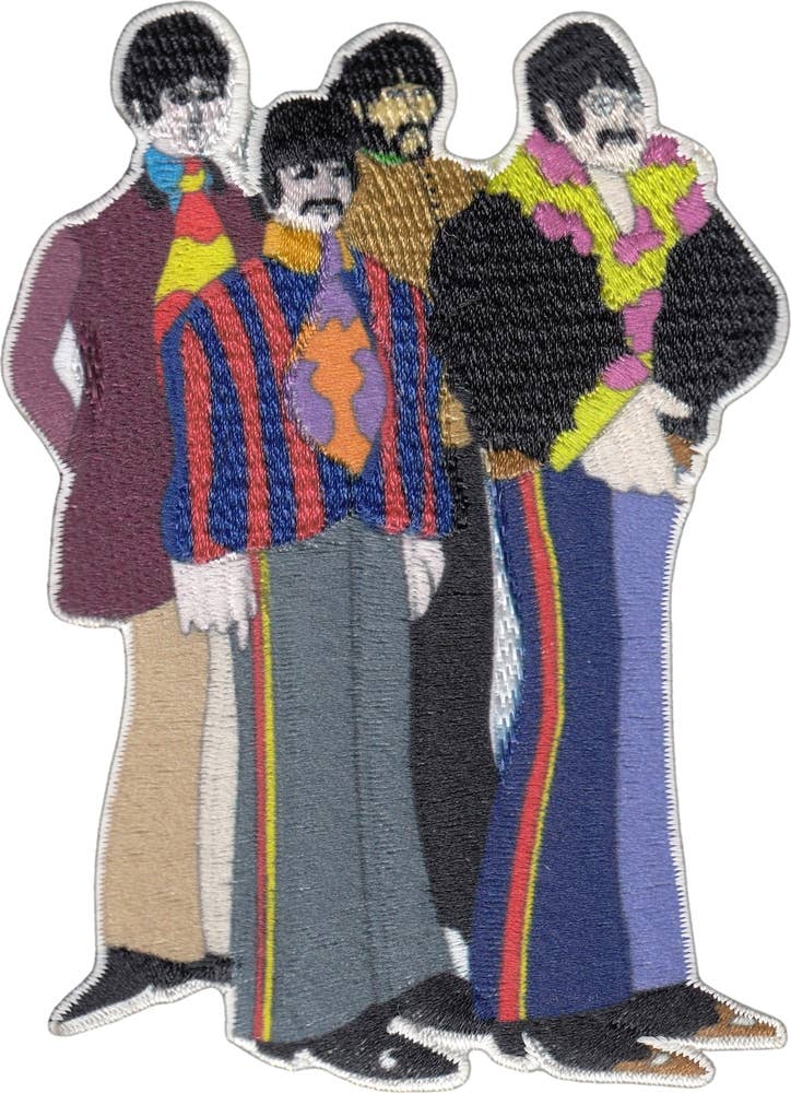 Patch - The Beatles - Yellow Submarine Cartoon Group Shot
