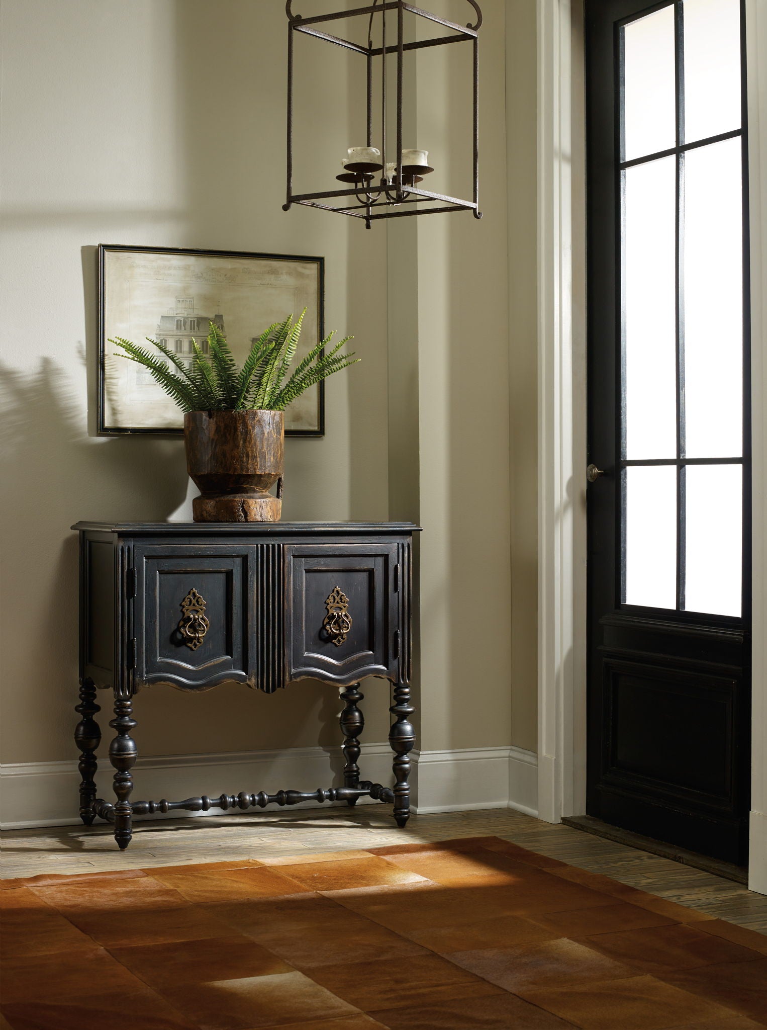 Home Accent - Chest - Black