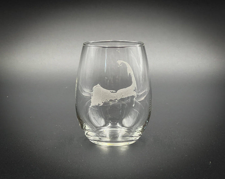 Cape Cod - 15 oz Stemless Wine Glass
