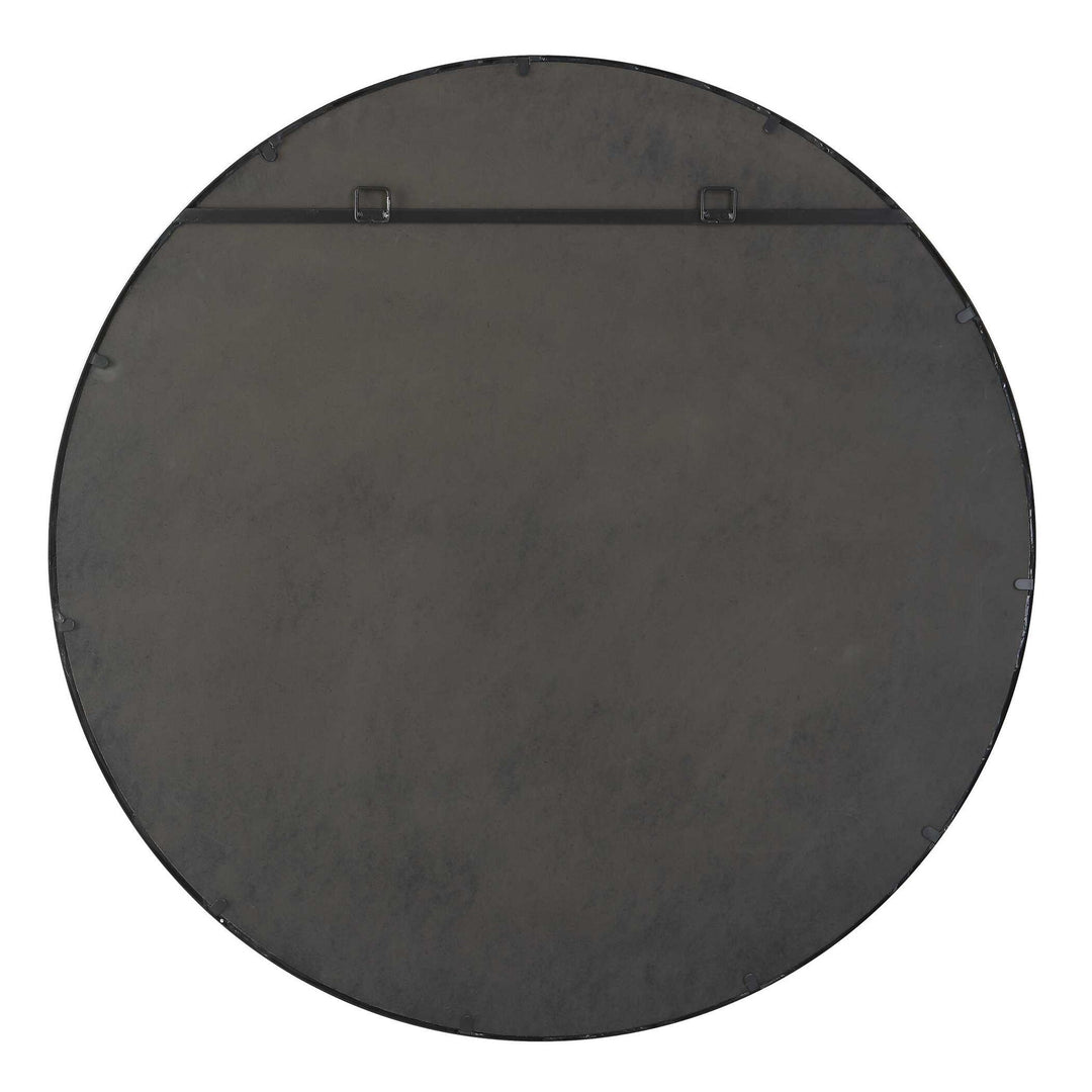 Ranchero - White Round Mirror