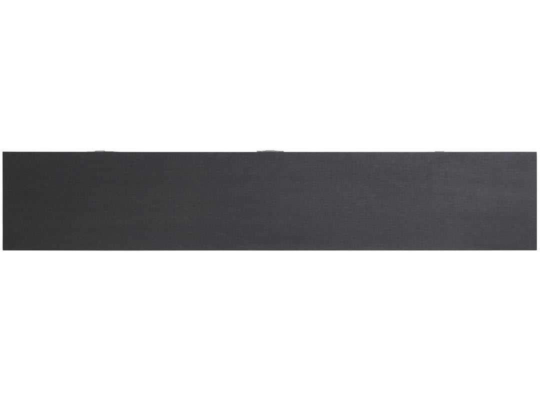Studio Designs - Anthology Linen Long Media Console - Dark Gray