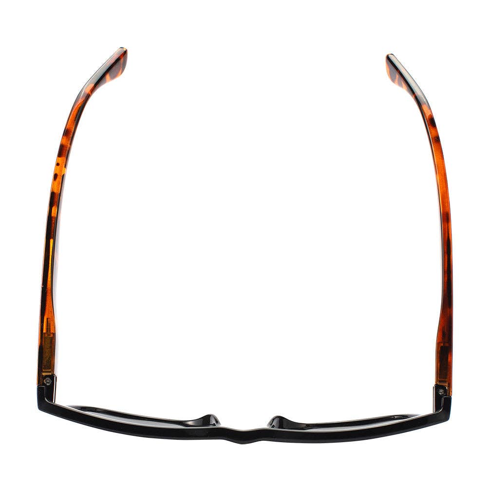 OLIVIA | Sun Readers | Black / Tortoise: 2.00