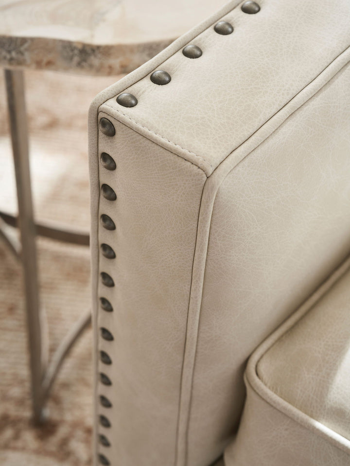 Lexington Leather - Barrier Leather Swivel Chair - Light Brown