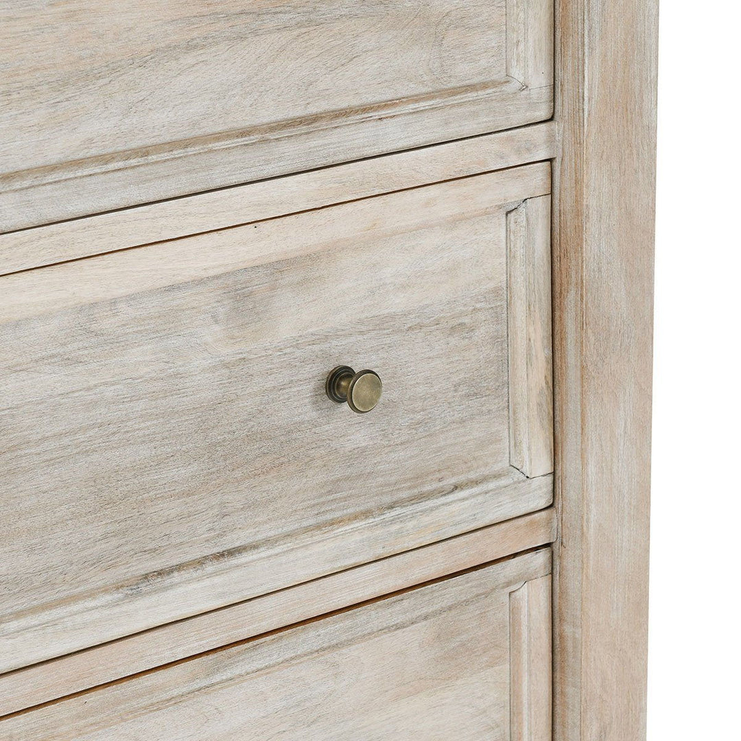 Adelaide - 9 Drawer Dresser - Natural White