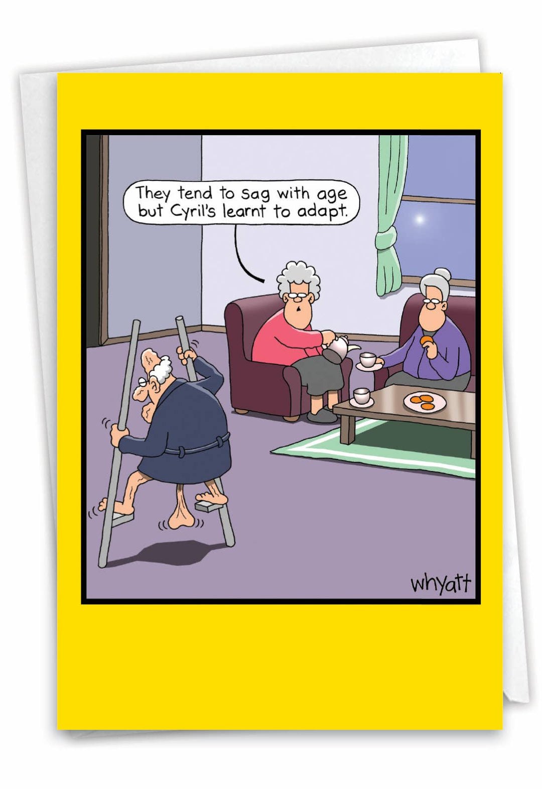 Birthday Card - Stilts