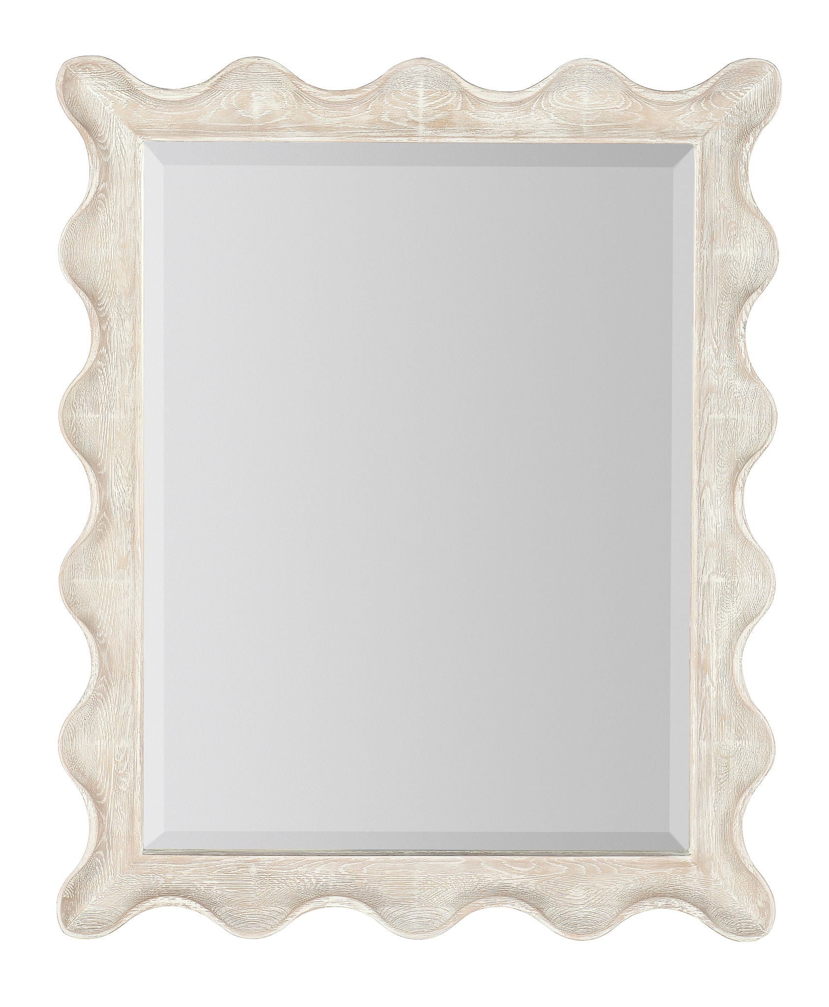 Serenity - Bora Landscape Mirror - White