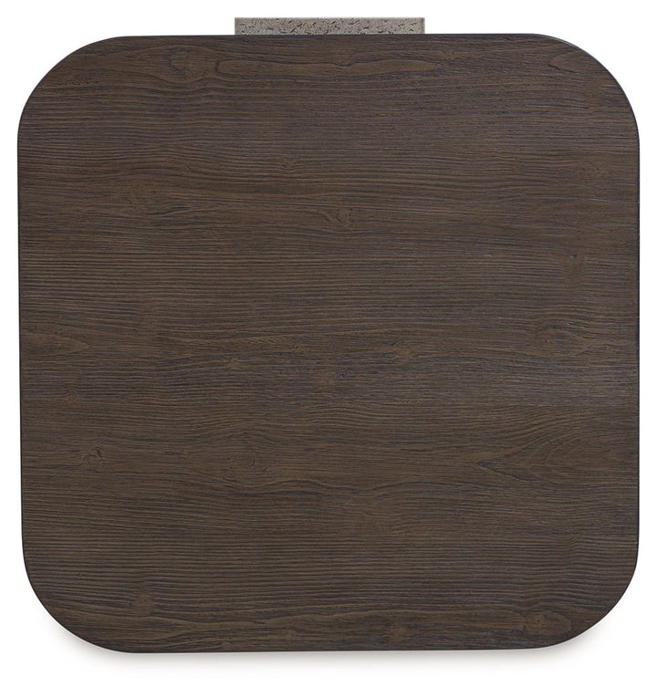 Neo - Rich Brown - Square End Table