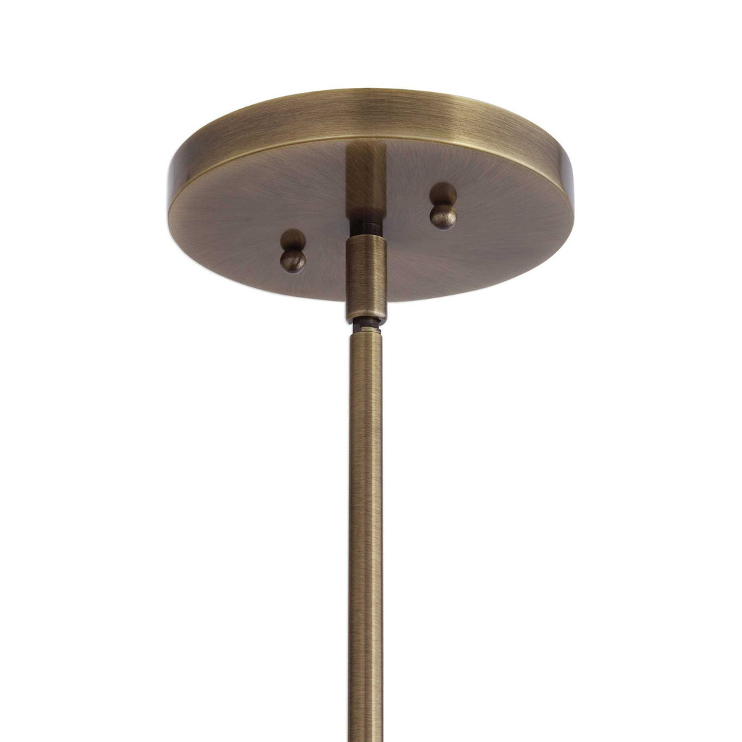 Calix - Large Blown Glass 1 Light Pendant - White