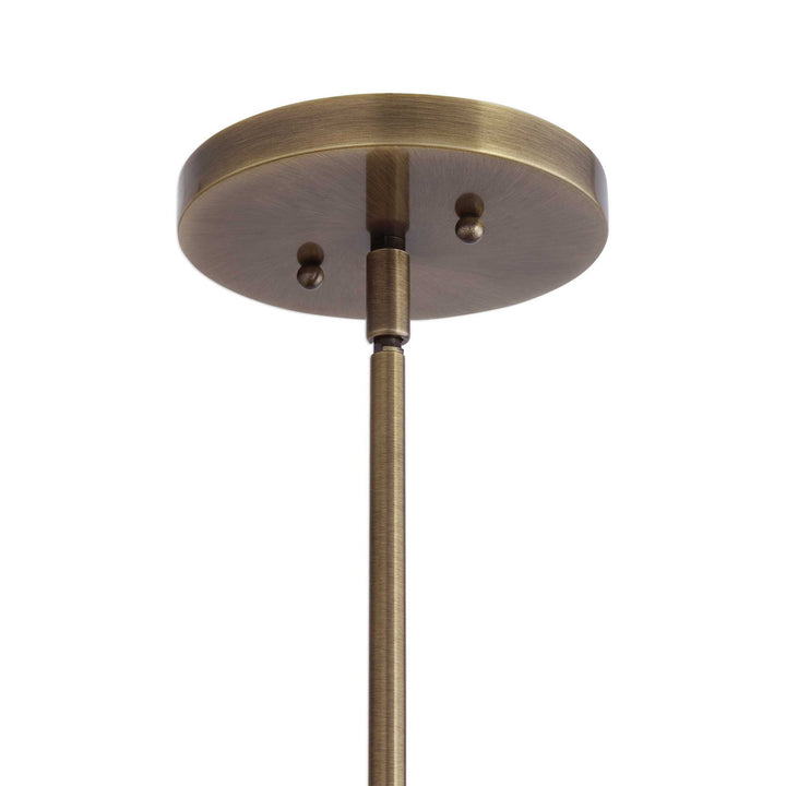Calix - Large Blown Glass 1 Light Pendant - White