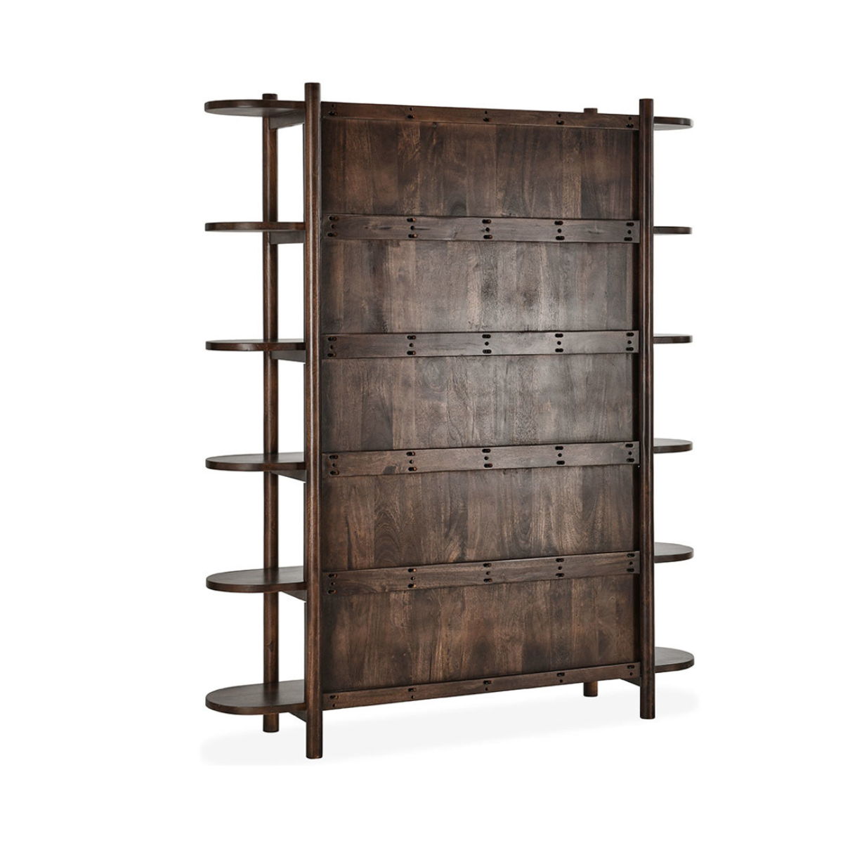 Redford - Tall Bookcase - Bark Brown