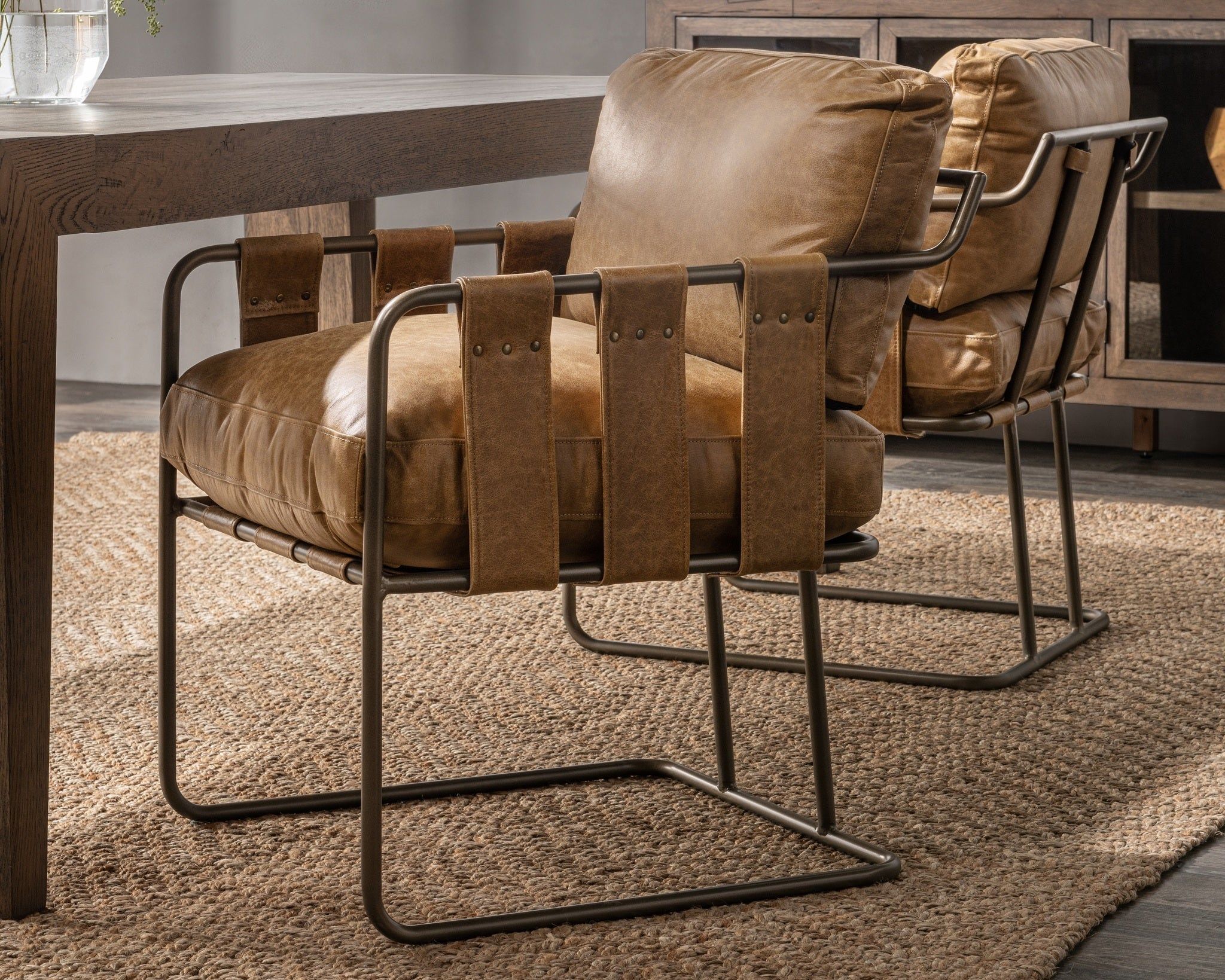 Strapling - Leather Dining Chair
