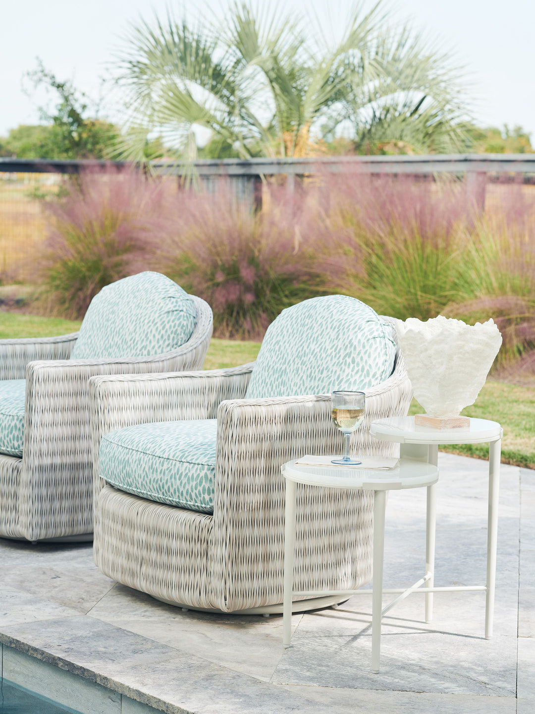 Seabrook - Tiered End Table - White