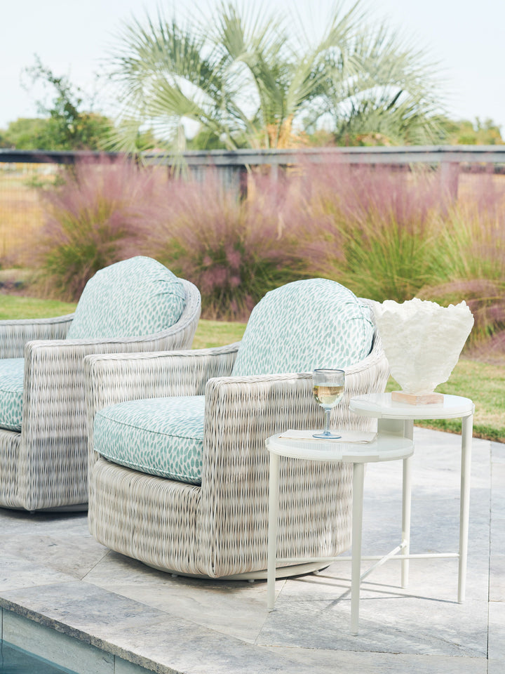 Seabrook - Tiered End Table - White
