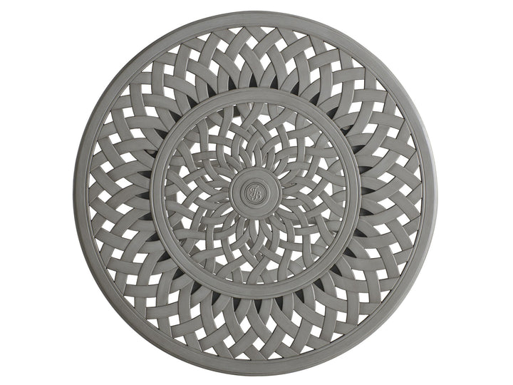 Silver Sands - High/Low Bistro Table - Pearl Silver