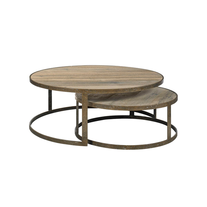 Abrelle - Nesting Tables (Set of 2) - Light Brown