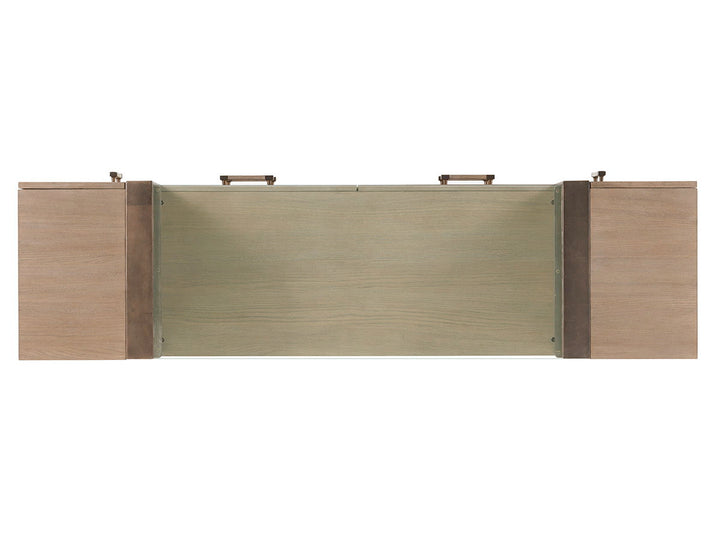 Shadow Play - Turnberry Media Console - Light Brown