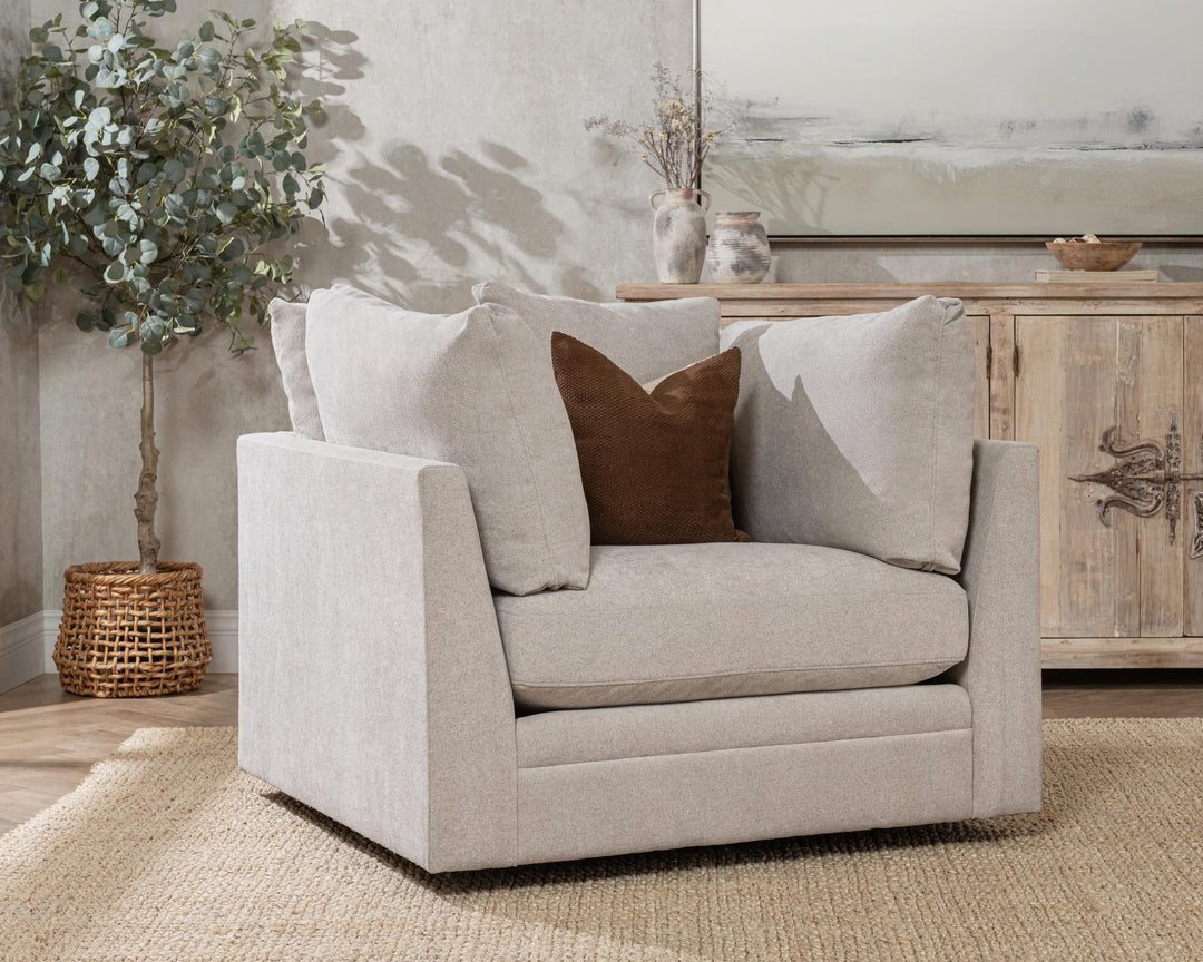 Audrey - Upholstered Swivel Chair