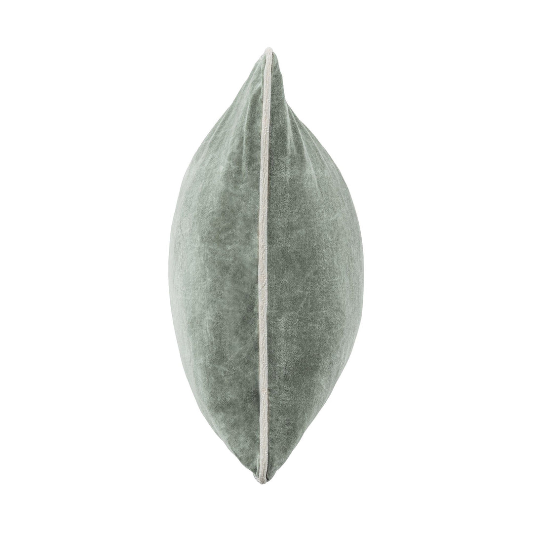 Heirloom - 16" x 36" SLD Velvet Pillow - Bay Green