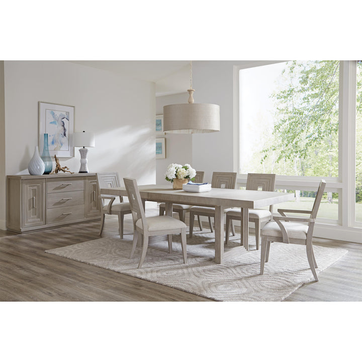 Cascade - Upholstered Wood-Back Arm Chair (Set of 2) - Dovetail