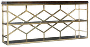 Melange - Giles Console Table - Dark Brown