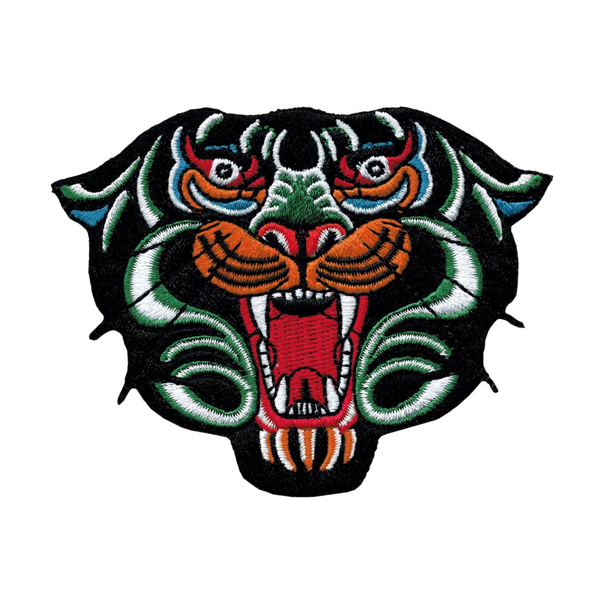 Patch - Black Panther - Fierce Head Shot - Americana Tattoo