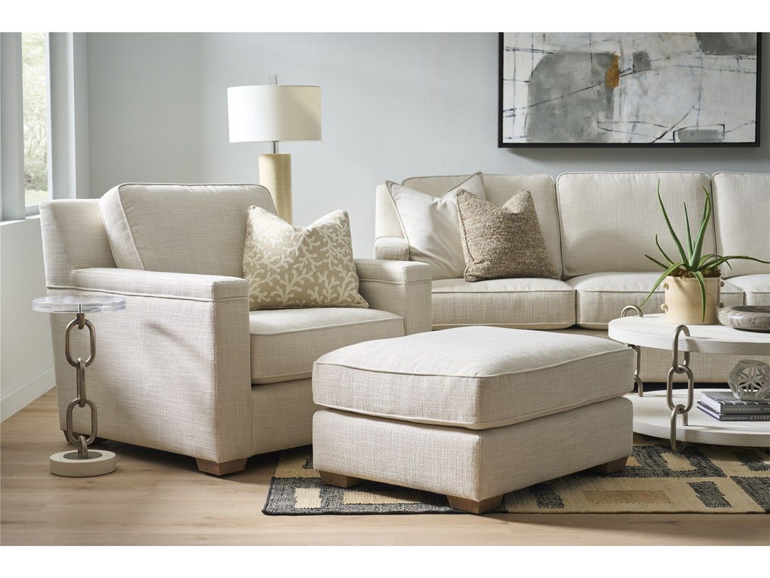 Leah - Ottoman - Beige
