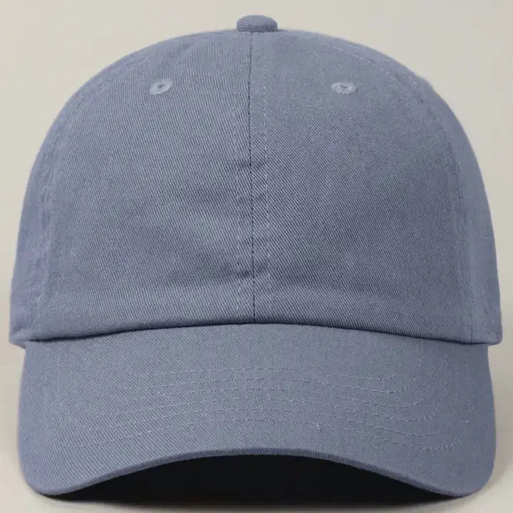 Kids Washed Low Profile Cotton Baseball Cap