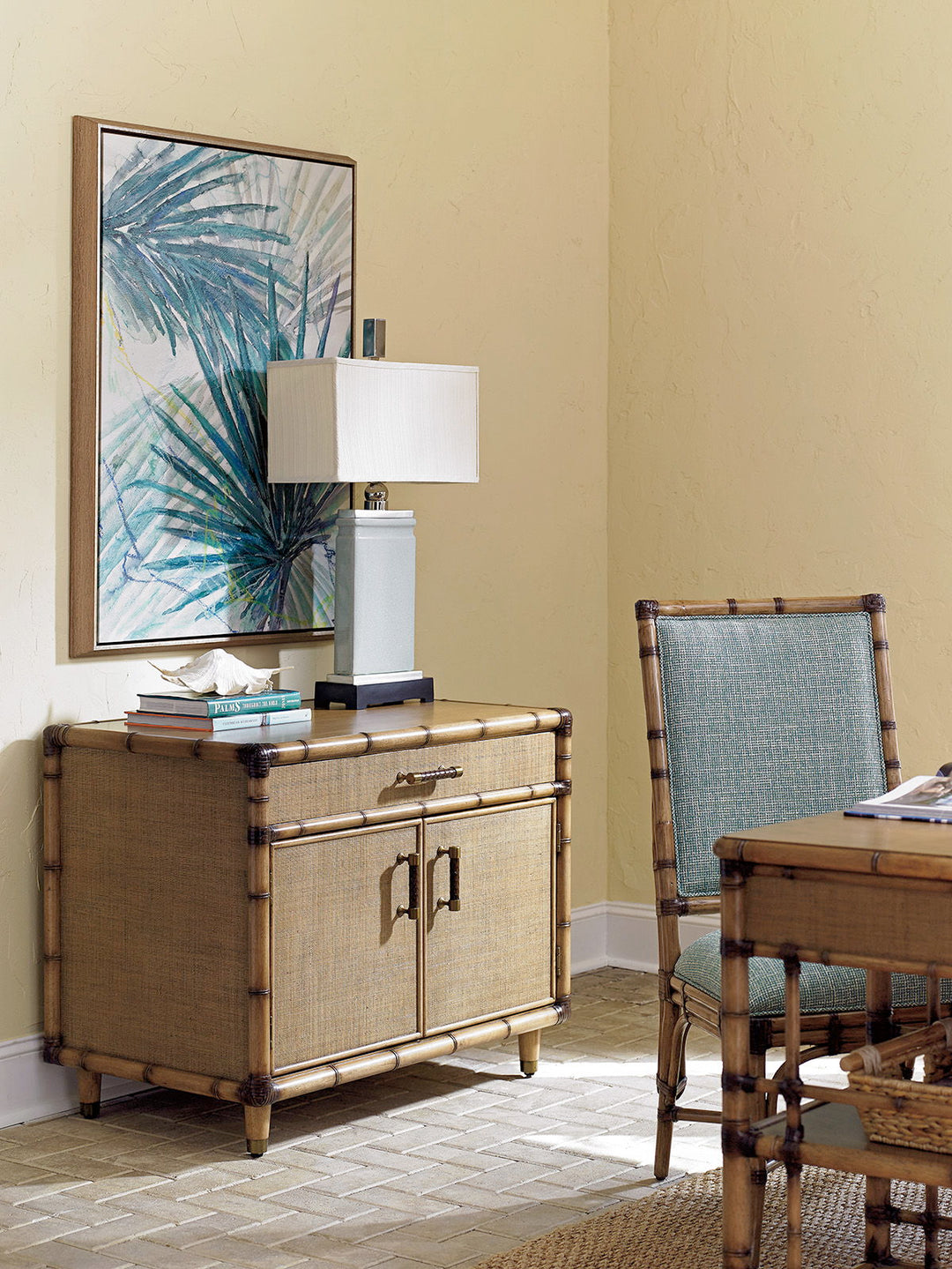 Twin Palms - Larimar Storage Chest - Light Brown