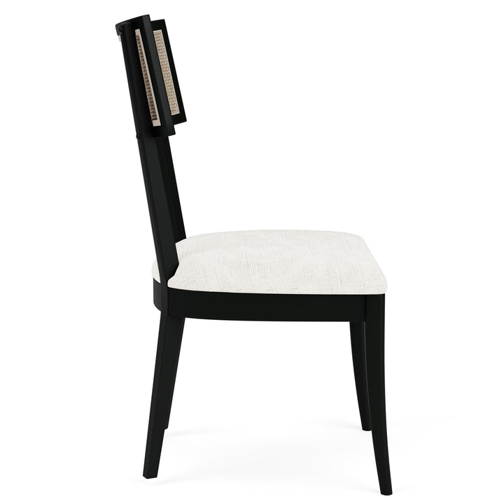 Laguna - Cane Upholstered Side Chair (Set of 2) - Beige