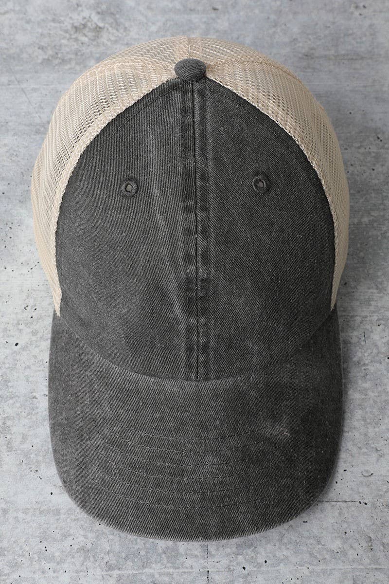 Trucker Mesh Back Baseball Cap