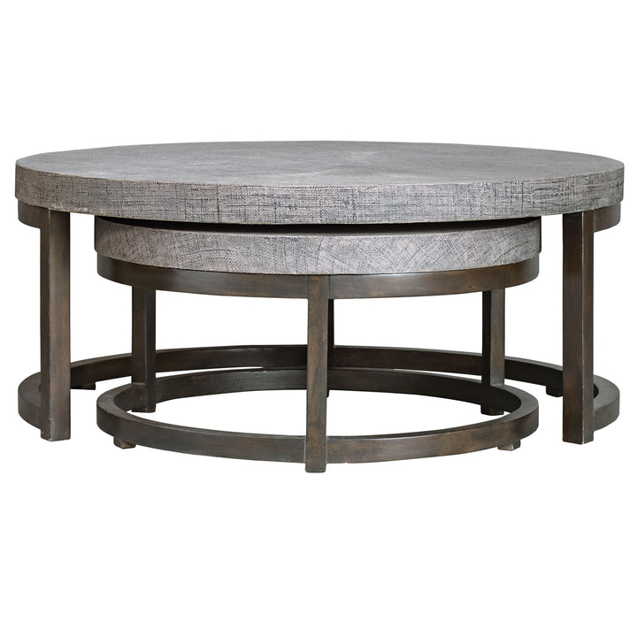 Aiyara - Nesting Tables (Set of 2) - Gray