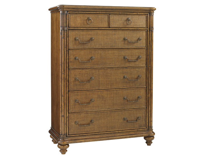 Bali Hai - Tobago Drawer Chest - Dark Brown