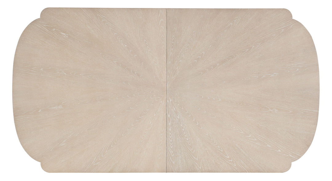 Nouveau Chic - Rectangle Dining Table With 1-22in Leaf - Light Brown